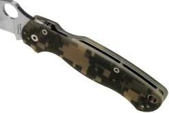 Spyderco Paramilitary 2 Camo G10 2 -Schnitt Pro Verkäufe SPC81GPCMO2 07 spyderco v202201