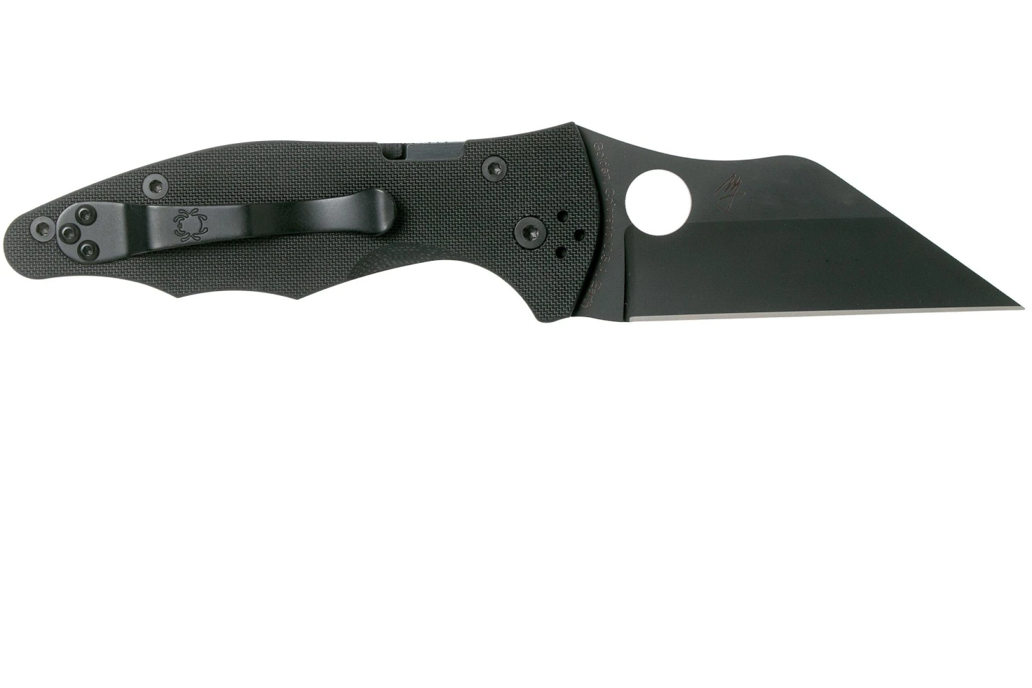 Spyderco Yojimbo 2 C85GPBBK2 Taschenmesser, Schwarz 2 Spyderco Yojimbo 2 C85GPBBK2 Taschenmesser, Schwarz – Bild 2