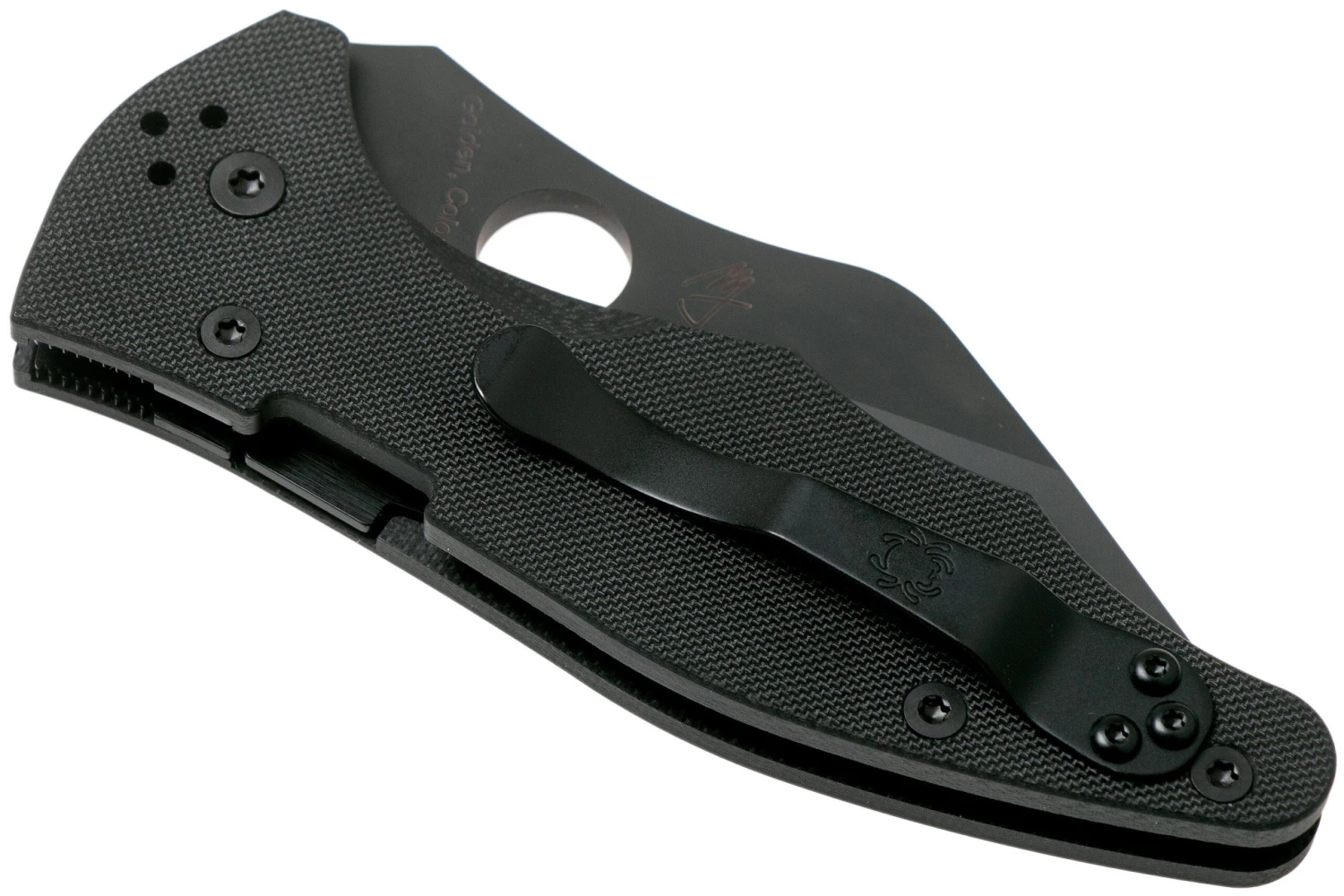 Spyderco Yojimbo 2 C85GPBBK2 Taschenmesser, Schwarz 4 Spyderco Yojimbo 2 C85GPBBK2 Taschenmesser, Schwarz – Bild 4