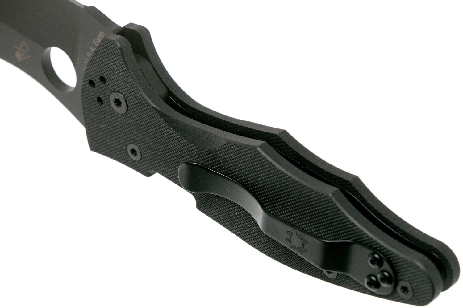 Spyderco Yojimbo 2 C85GPBBK2 Taschenmesser, Schwarz 5 Spyderco Yojimbo 2 C85GPBBK2 Taschenmesser, Schwarz – Bild 5