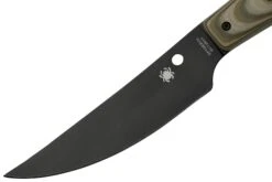 Spyderco Bow River CFB46GPODBK OD Grün, Schwarzes Feststehendes Messer, Phil Wilson Design -Schnitt Pro Verkäufe SPCFB46GPODBK 03 spyderco