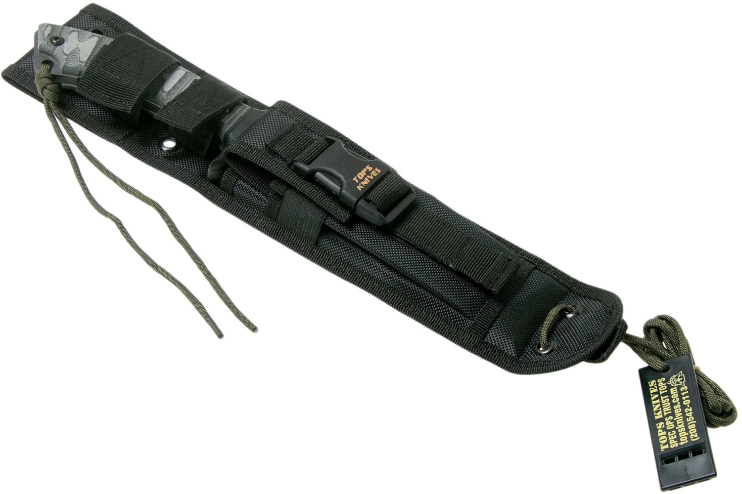 TOPS Knives Apache Falcon AFAL-01 Survivalmesser, Snake Blocker Design 6 TOPS Knives Apache Falcon AFAL-01 Survivalmesser, Snake Blocker Design – Bild 6