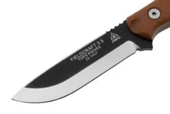 TOPS Knives TOPS Fieldcraft 3.5 Mini BROS 90 Degree Spine, Firesteel, Brown Micarta MBROS-01-SF Bushcraftmesser -Schnitt Pro Verkäufe TK MBROS 01 SF 03 tops