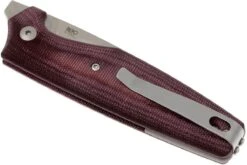 Viper Dan 1 5928CBR Burgundy Micarta N690, Drop-Point-Klinge -Schnitt Pro Verkäufe VPV5928CBR 04 viper dan 1 vpv5928cbr 04