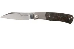 Viper Hug V5992FCR Rotes Carbonfiber Taschenmesser, Sacha Thiel Design
