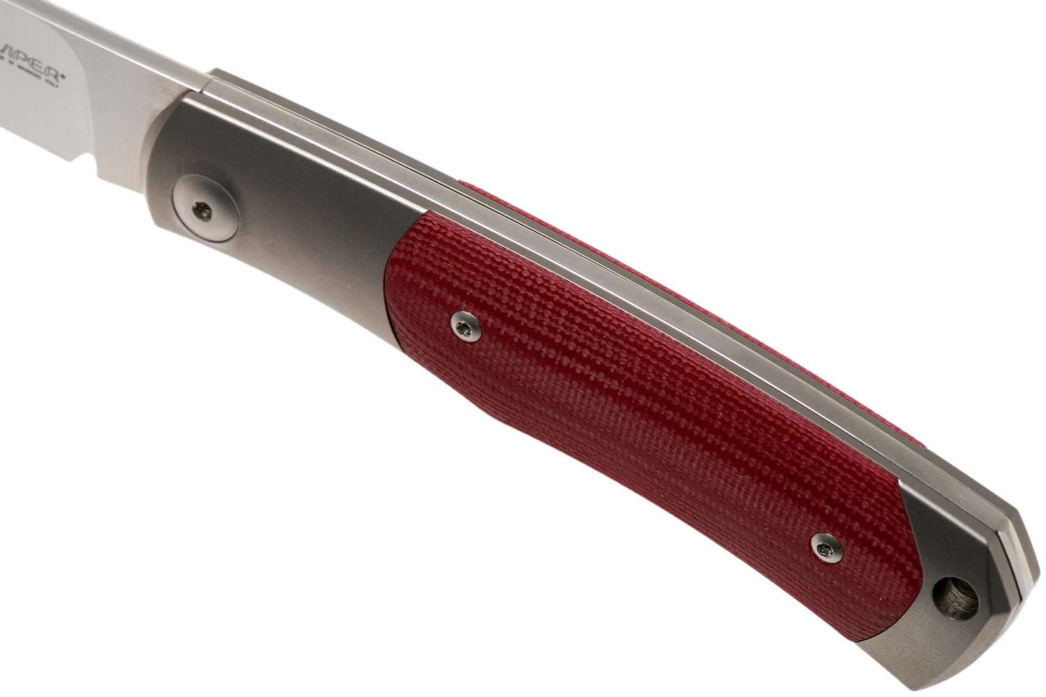 Viper Hug 2 V5994GR Rotes G10 Taschenmesser, Sacha Thiel Design 7 Viper Hug 2 V5994GR Rotes G10 Taschenmesser, Sacha Thiel Design – Bild 7