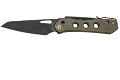 WE Knife Vision R 21031-4 Bronze Titanium, Black Stonewashed Taschenmesser, Snecx Design