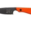 White River Knives M1 Backpacker Pro Orangefarbenes G10, Schwarzes Ionbond Feststehendes Messer, Kydexscheide