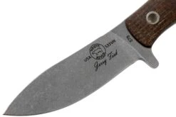 White River Knives Sendero Pack Jagdmesser Natural Burlap Micarta, Jerry Fisk Design -Schnitt Pro Verkäufe WRJF PAC BNA 03 white river knives
